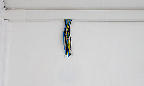 Vezetékcsere: rézvezetékek kábelcsatornában