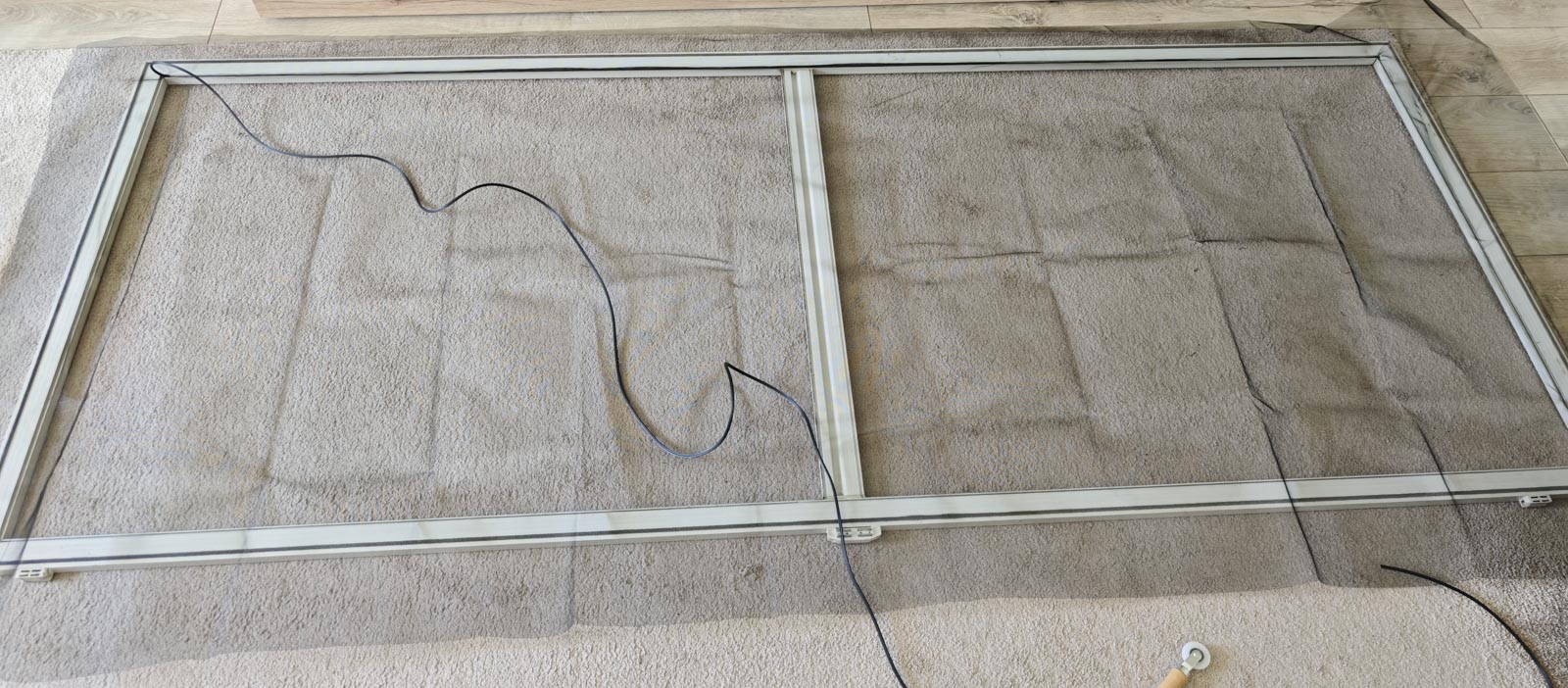 Szúnyogháló csere