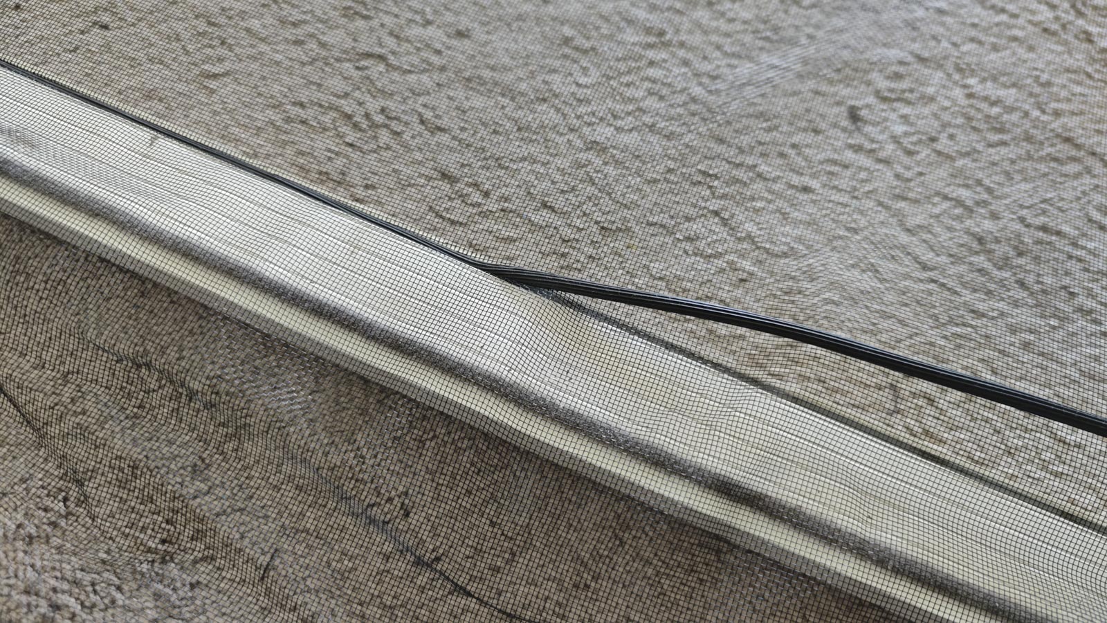 Szúnyogháló csere